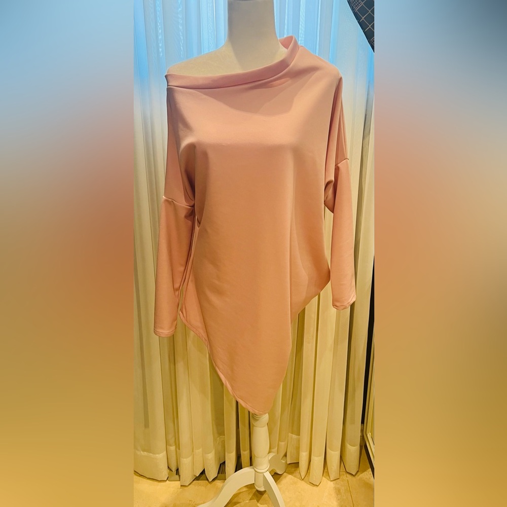 Asymmetrical Off the Shoulder top